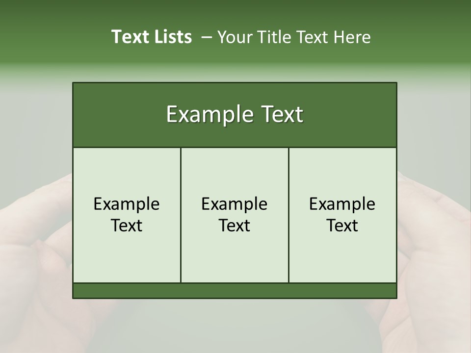 Holding Together Friendship PowerPoint Template
