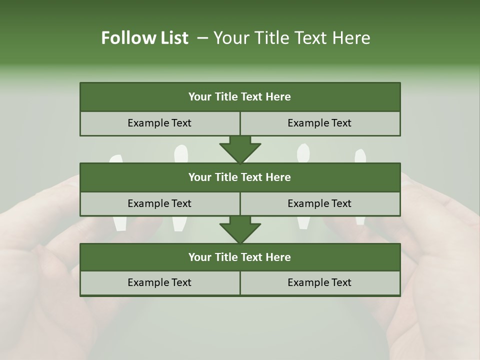 Holding Together Friendship PowerPoint Template