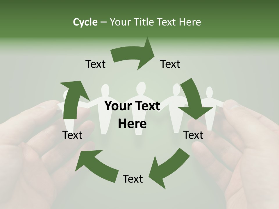 Holding Together Friendship PowerPoint Template