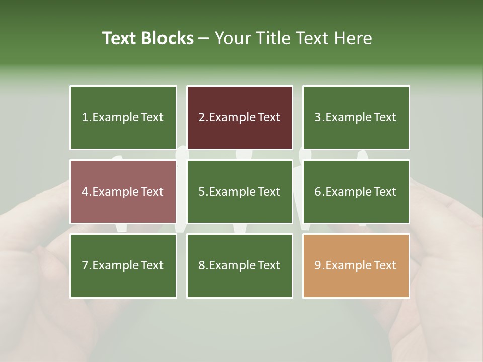 Holding Together Friendship PowerPoint Template