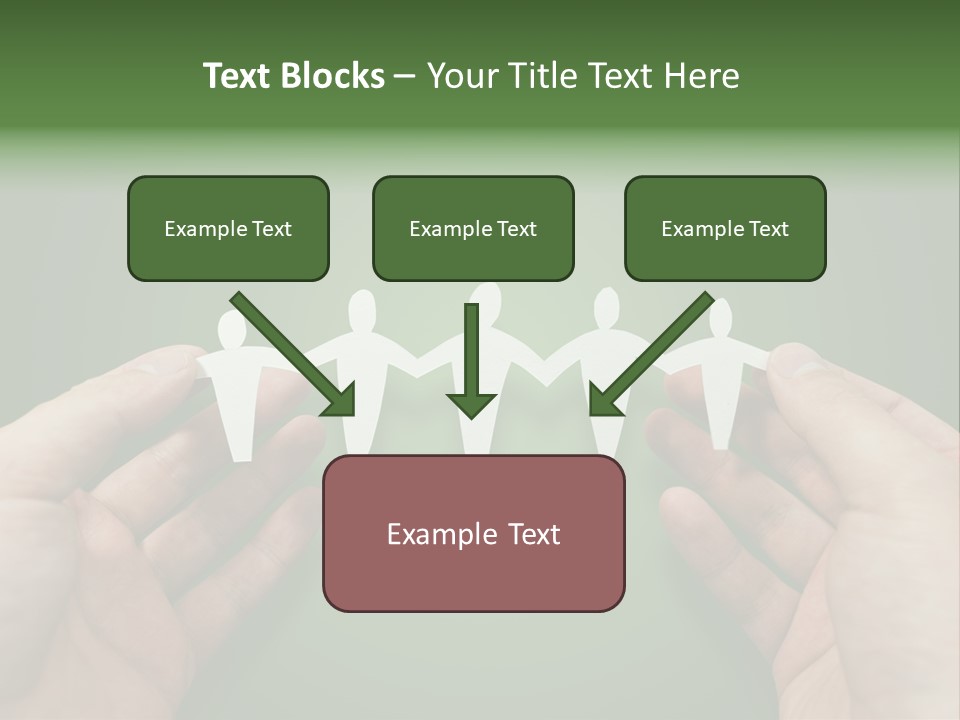 Holding Together Friendship PowerPoint Template