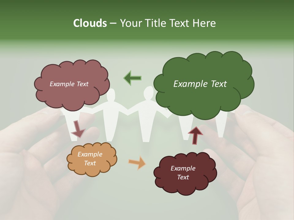 Holding Together Friendship PowerPoint Template