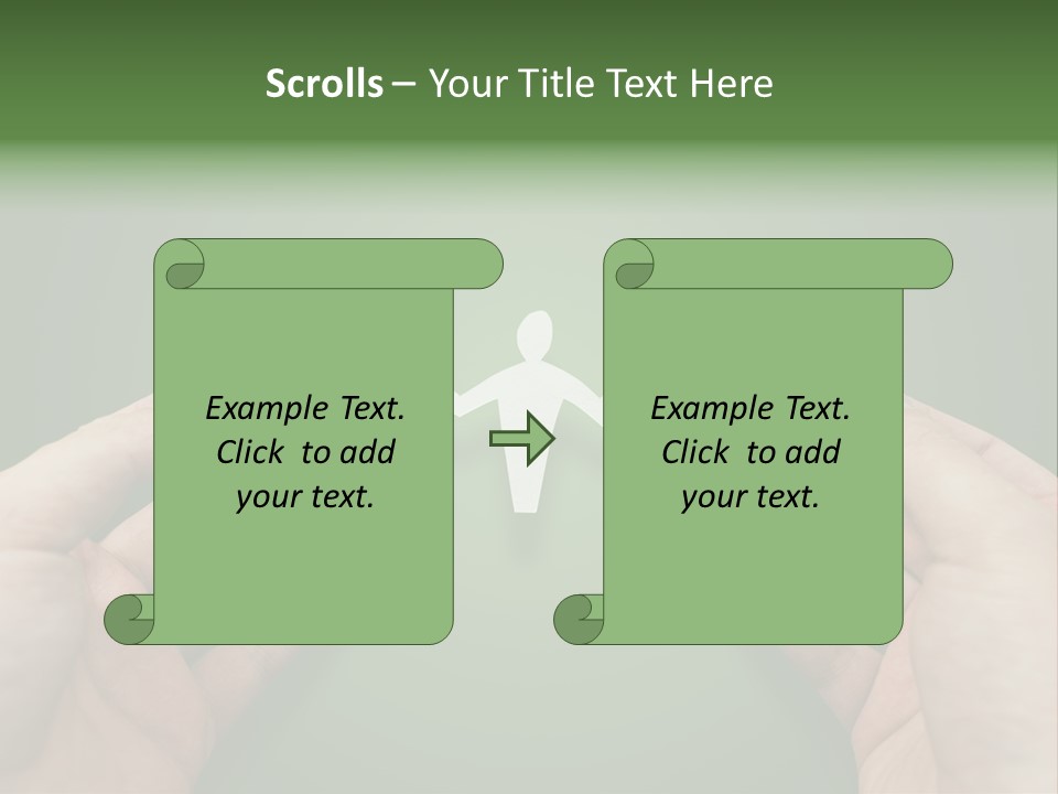 Holding Together Friendship PowerPoint Template