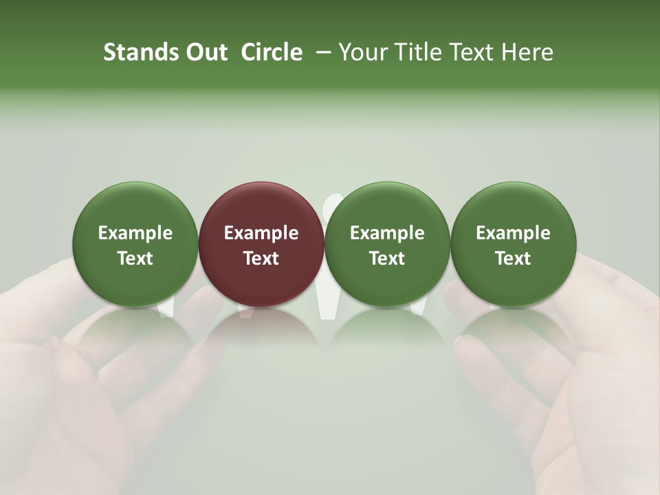 Holding Together Friendship PowerPoint Template