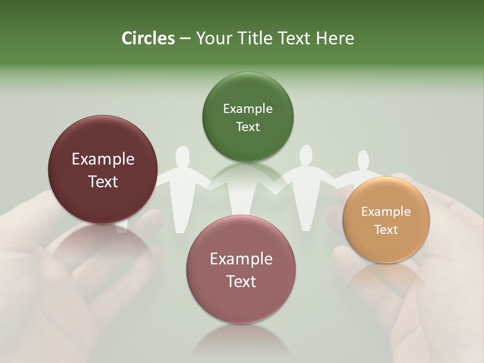 Holding Together Friendship PowerPoint Template