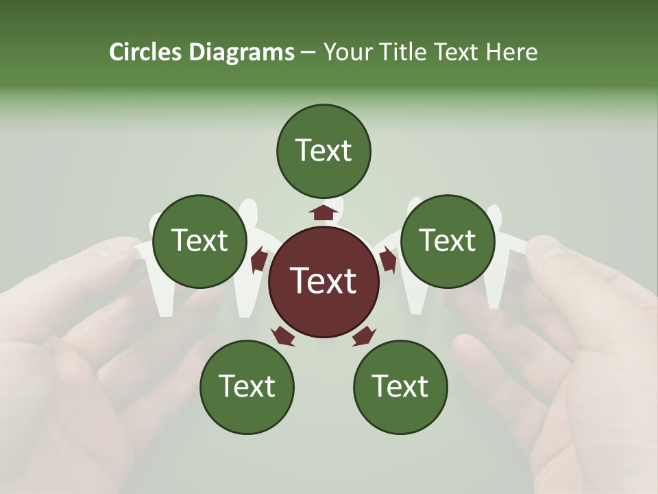 Holding Together Friendship PowerPoint Template