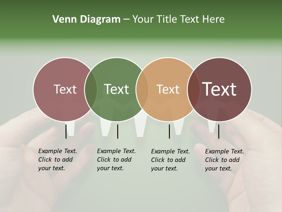 Holding Together Friendship PowerPoint Template