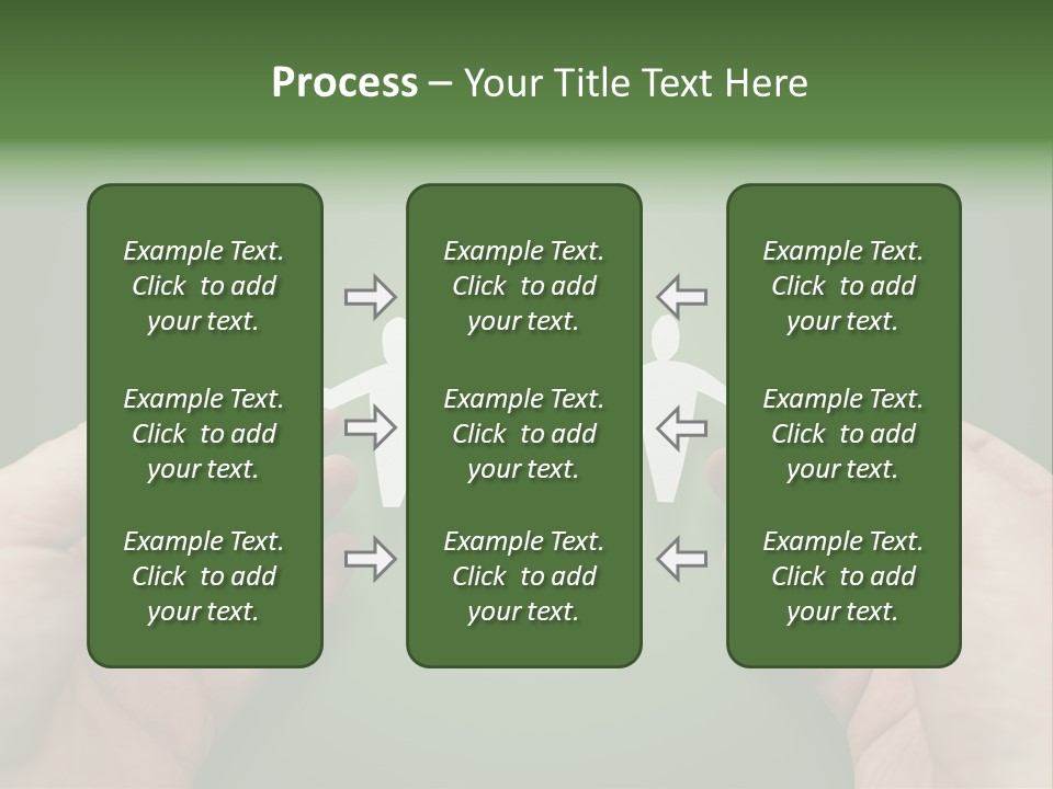 Holding Together Friendship PowerPoint Template