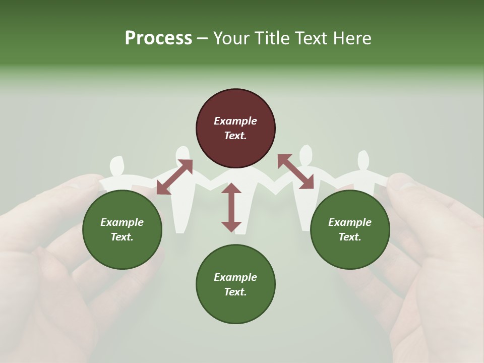 Holding Together Friendship PowerPoint Template