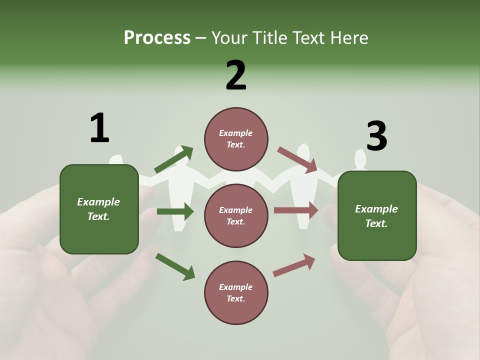 Holding Together Friendship PowerPoint Template