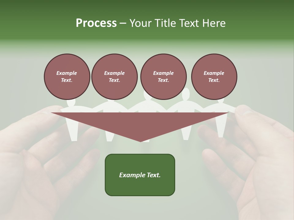 Holding Together Friendship PowerPoint Template
