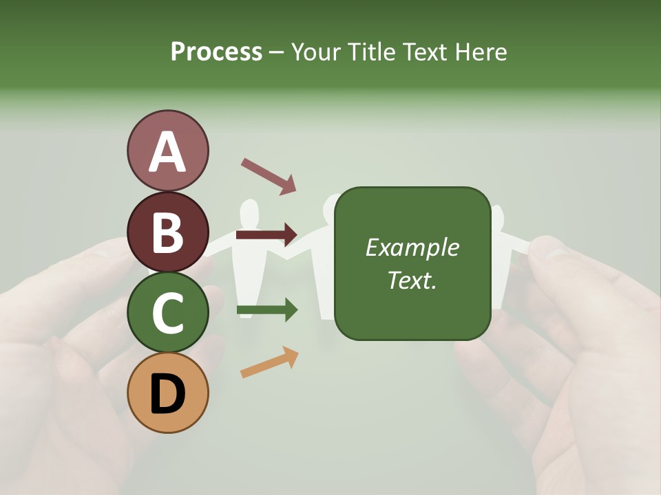 Holding Together Friendship PowerPoint Template