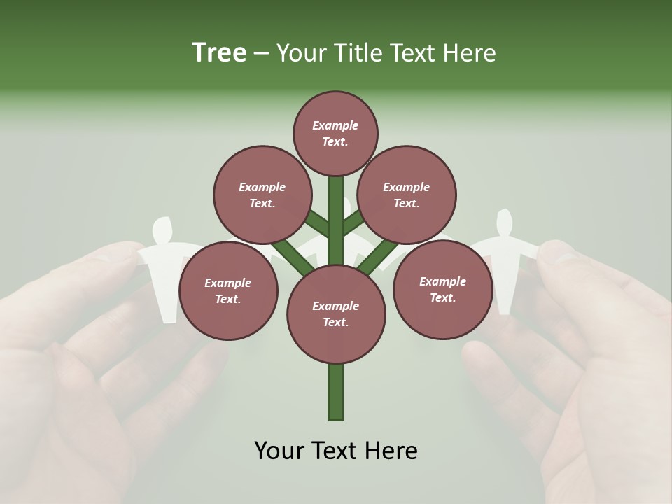 Holding Together Friendship PowerPoint Template