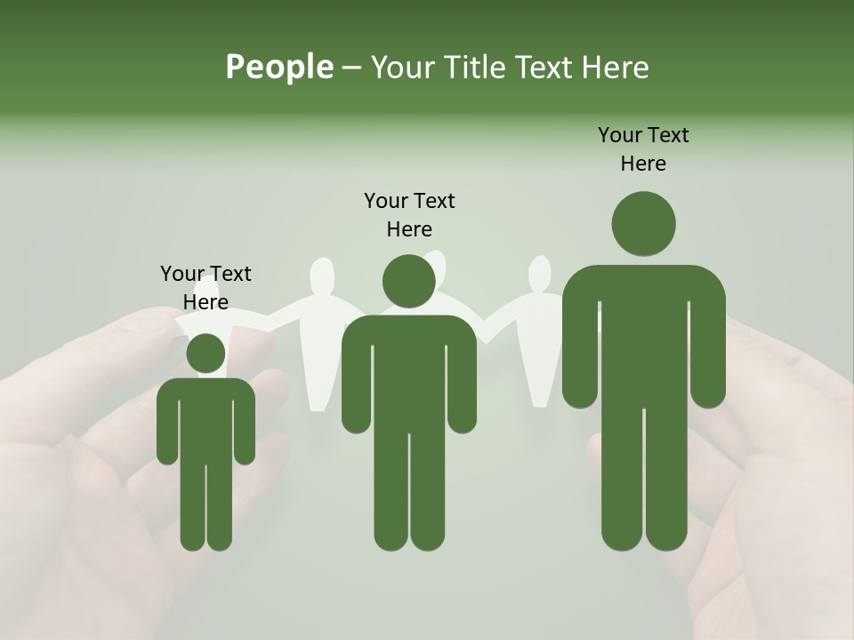 Holding Together Friendship PowerPoint Template