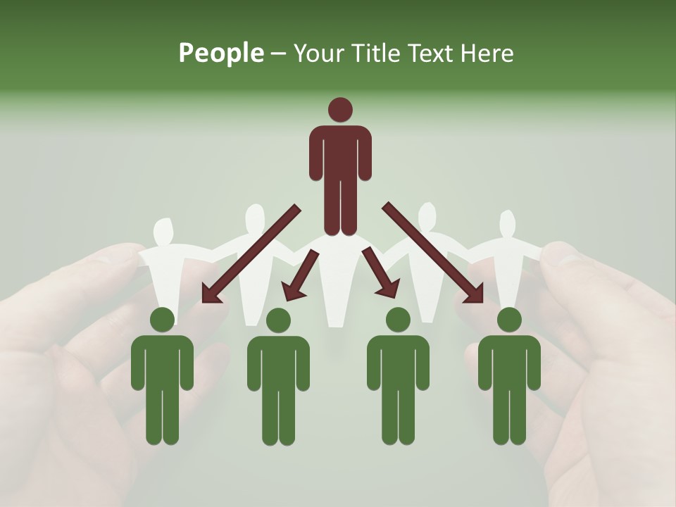 Holding Together Friendship PowerPoint Template