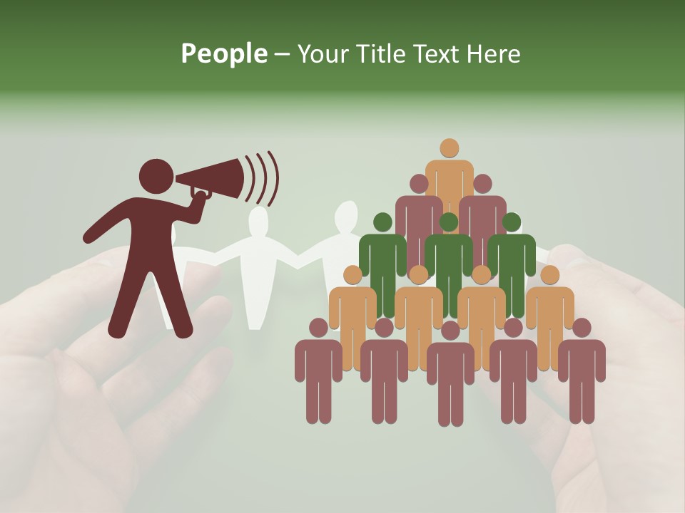 Holding Together Friendship PowerPoint Template