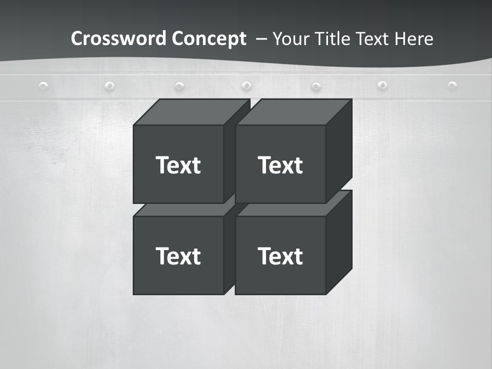 Piece Material Metal PowerPoint Template
