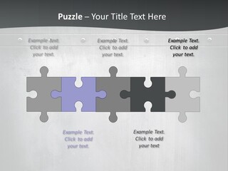 Piece Material Metal PowerPoint Template