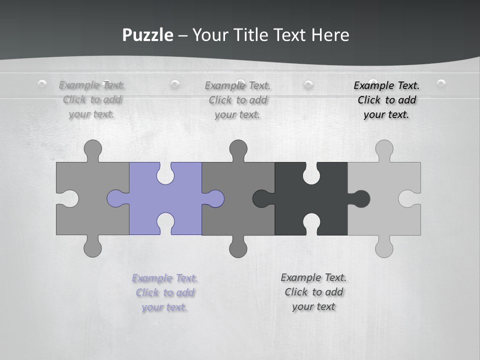 Piece Material Metal PowerPoint Template