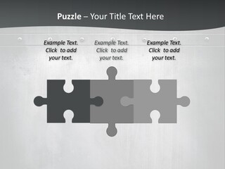 Piece Material Metal PowerPoint Template