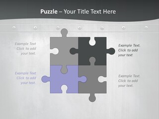 Piece Material Metal PowerPoint Template