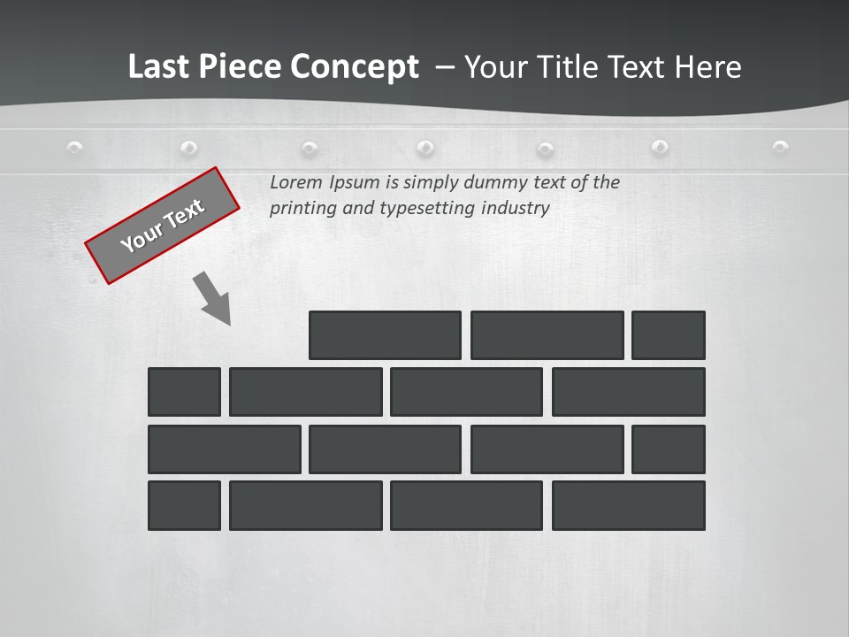 Piece Material Metal PowerPoint Template