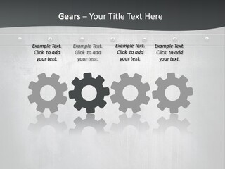 Piece Material Metal PowerPoint Template
