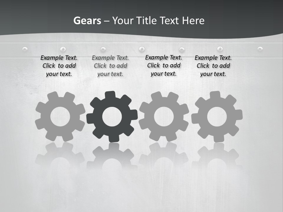 Piece Material Metal PowerPoint Template