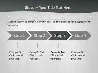 Piece Material Metal PowerPoint Template
