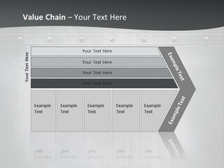 Piece Material Metal PowerPoint Template