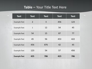 Piece Material Metal PowerPoint Template