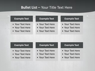 Piece Material Metal PowerPoint Template