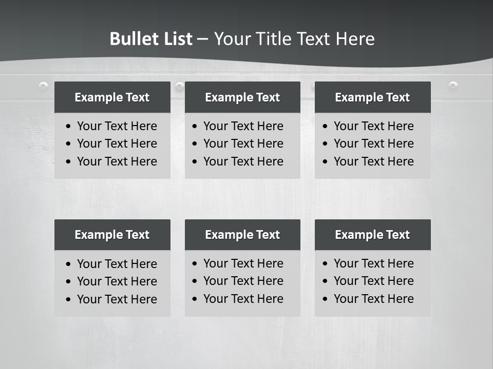 Piece Material Metal PowerPoint Template
