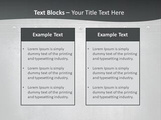 Piece Material Metal PowerPoint Template