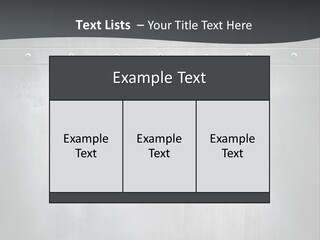Piece Material Metal PowerPoint Template