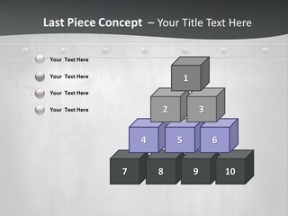 Piece Material Metal PowerPoint Template