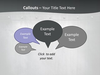 Piece Material Metal PowerPoint Template