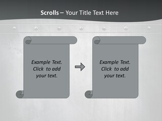 Piece Material Metal PowerPoint Template