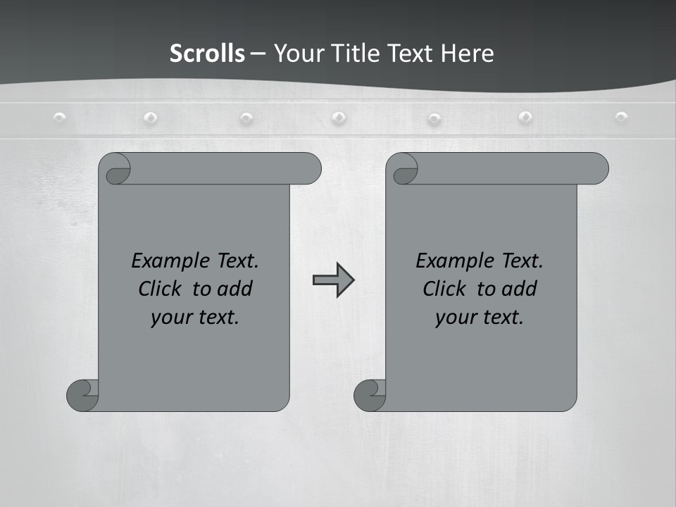 Piece Material Metal PowerPoint Template