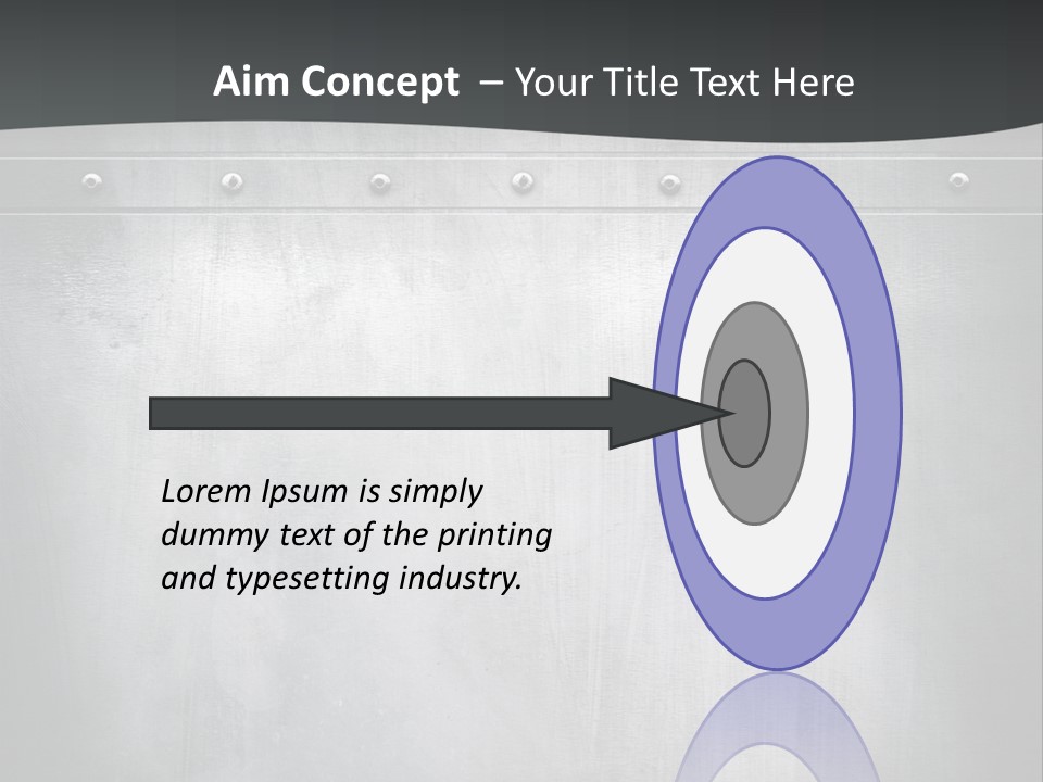 Piece Material Metal PowerPoint Template