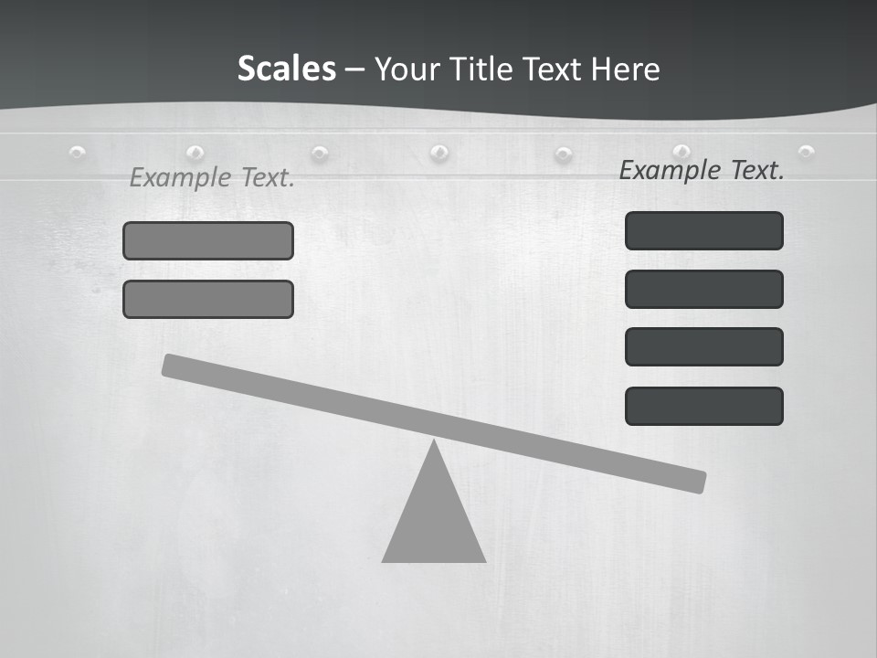 Piece Material Metal PowerPoint Template