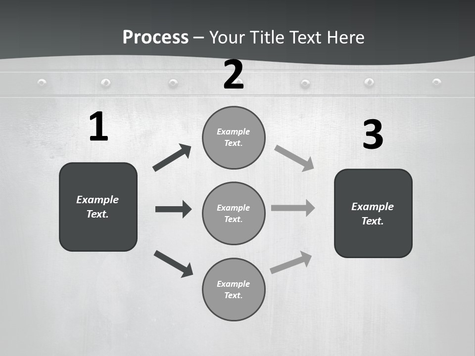Piece Material Metal PowerPoint Template