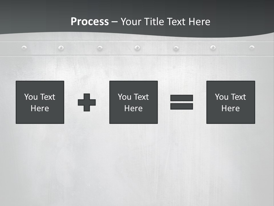 Piece Material Metal PowerPoint Template