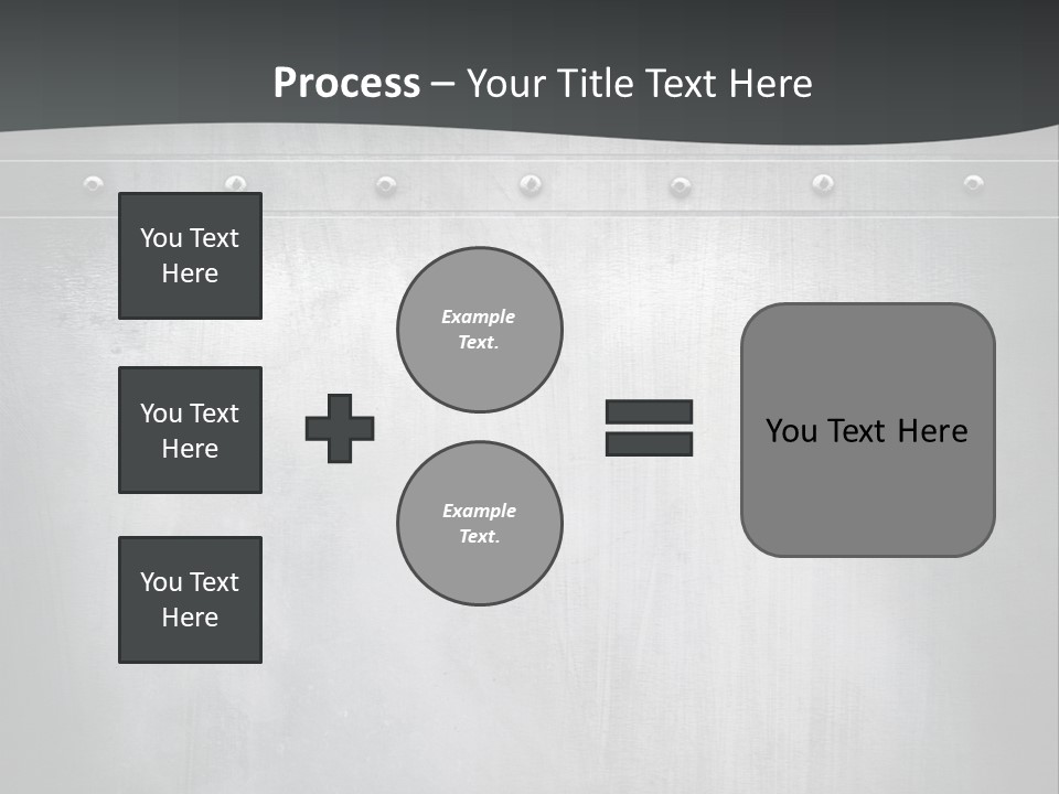 Piece Material Metal PowerPoint Template