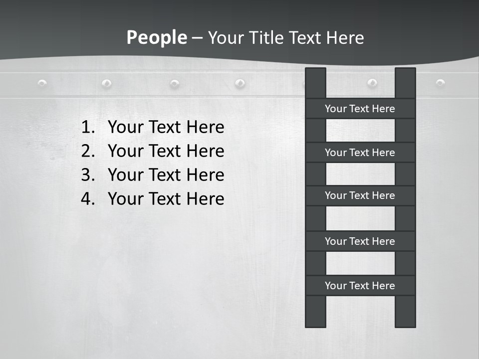 Piece Material Metal PowerPoint Template