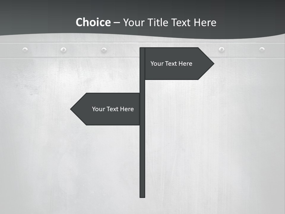 Piece Material Metal PowerPoint Template