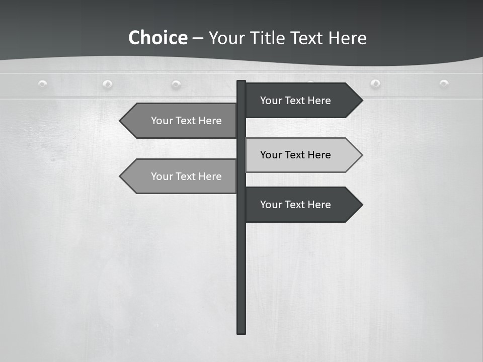 Piece Material Metal PowerPoint Template