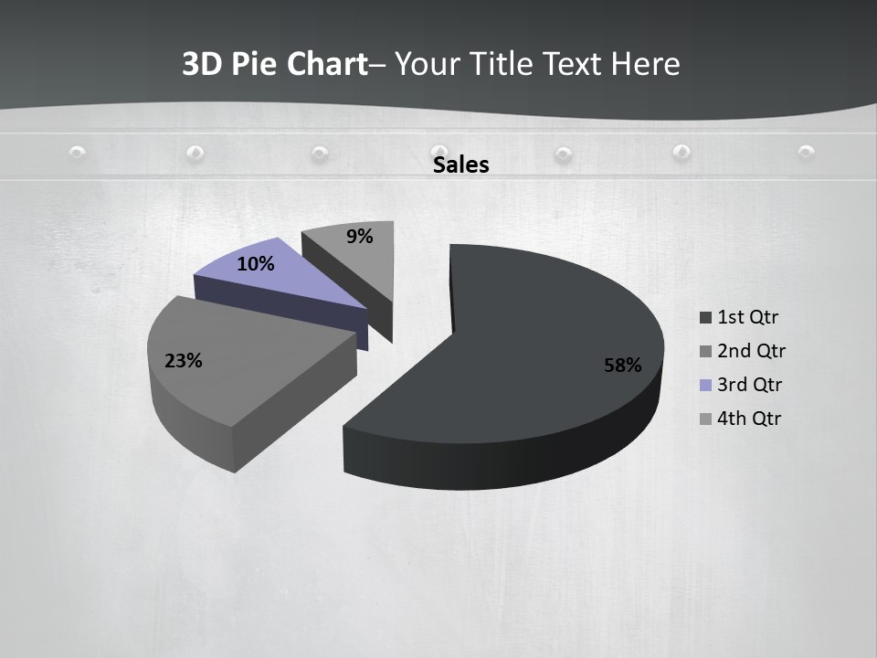 Piece Material Metal PowerPoint Template