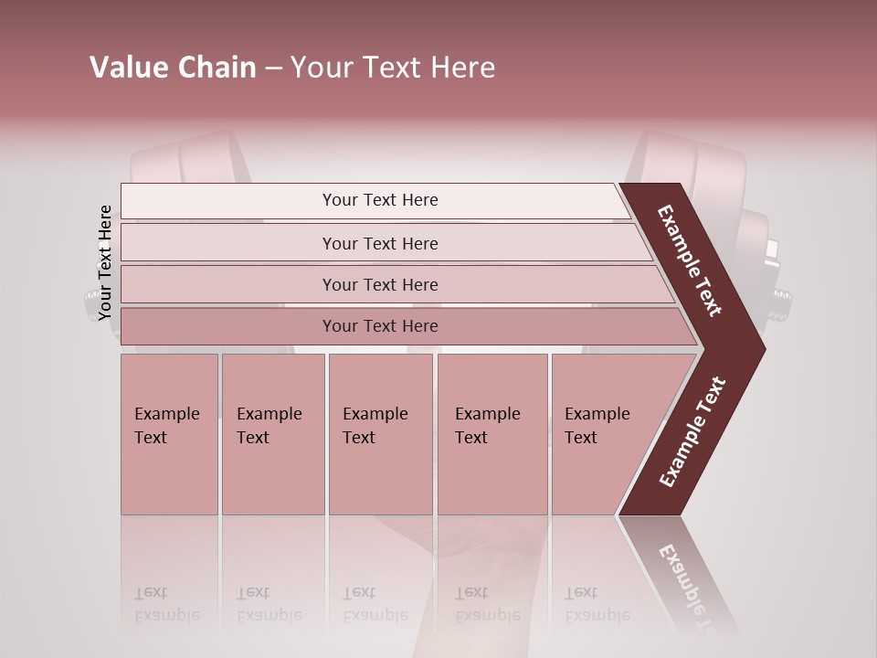Heavy Weightlifting Athletic PowerPoint Template