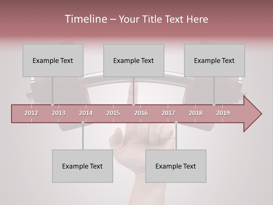 Heavy Weightlifting Athletic PowerPoint Template